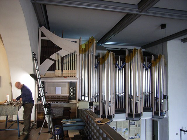 Bernhard Kutter bei der Arbeit